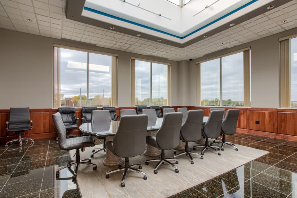 Class-A office interior